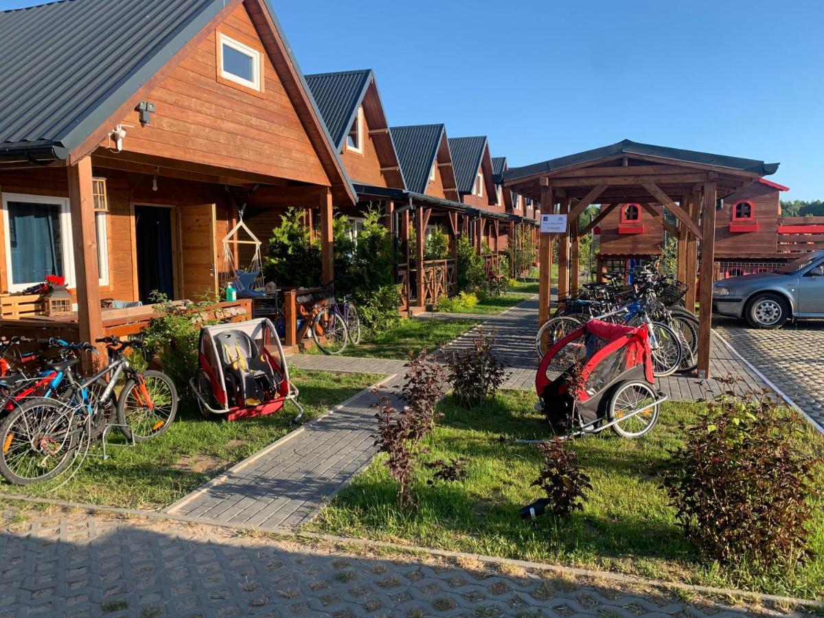 Pod Debami Wicie- Domki Drewniane Nad Morzem Wicie  Extérieur photo