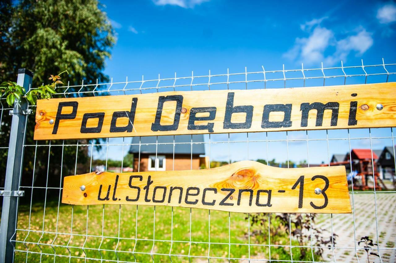 Pod Debami Wicie- Domki Drewniane Nad Morzem Wicie  Extérieur photo